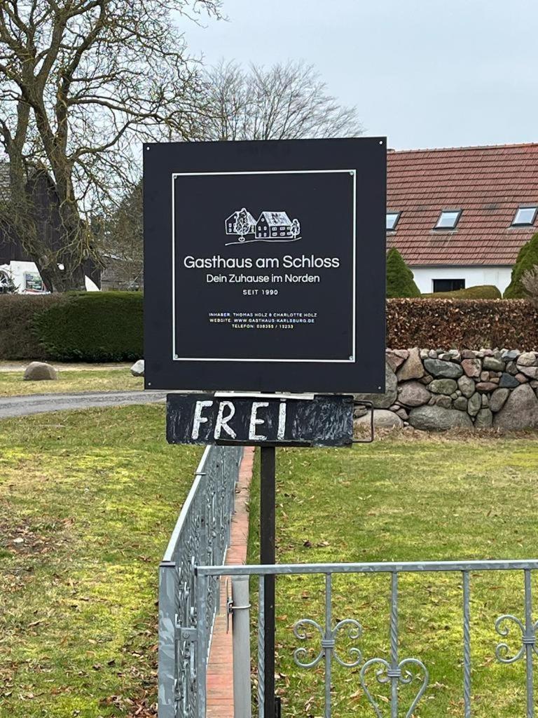 Gasthaus Am Schloss Karlsburg Dış mekan fotoğraf